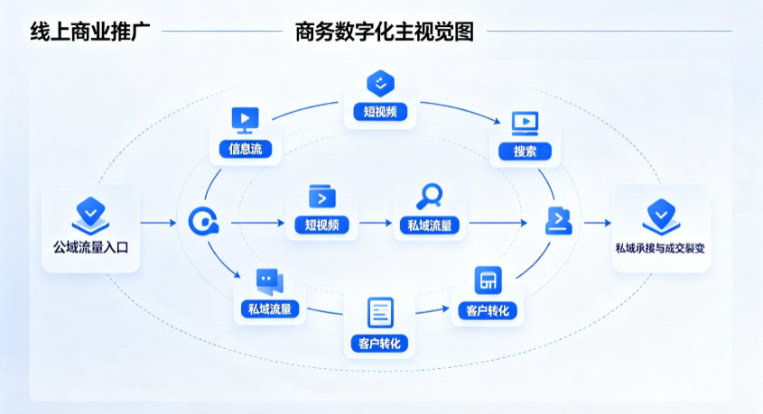 浦东新区线上商业推广怎么做？全域流量闭环搭建与低成本转化实战指南