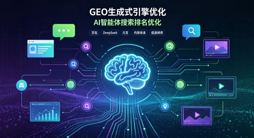 浦东新区GEO 浪潮来袭：生成式引擎优化崛起，创作者争抢豆包、DeepSeek、元宝智能体流量入口